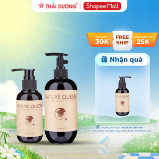 Dầu gội thảo dược cao cấp Nature Queen Sao Thái Dương 100ml , 480ml - Sao Thái Dương