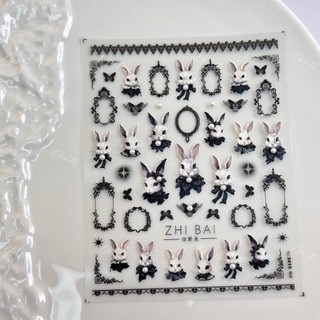 Sticker dán móng tay 5d . stick nổi trang trí móng