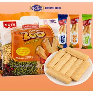 Bánh xốp ngũ cốc Zoo nhiều vị 230g