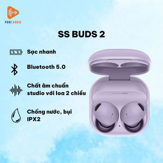 Tai nghe nhét tai không dây ss buds 2 pin trâu, âm khủng