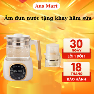 Máy đun nước pha sữa siêu tốc khử clo cao cấp máy hâm sữa tiệt trùng bình sữa ra đông ấm đun nước pha sữa cho bé