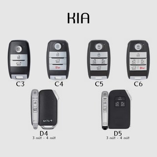 Bao da chìa khóa ô tô kia da thật làm thủ công bảo hành 12 tháng, bao khóa smartkey