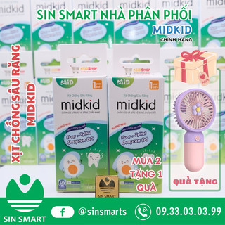 [Giá Chỉ 145K] Xịt Chống Sâu Răng MIDKID an toàn tuyệt đối dành cho bé