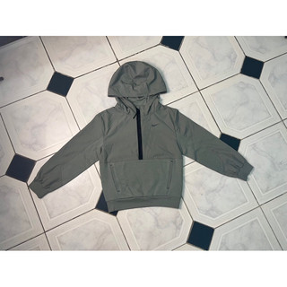 Áo hoodie N!/ke khóa cổ bé trai