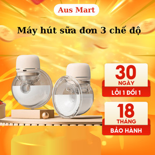 Máy hút sữa không dây rảnh tay cao cấp máy hút sữa đơn massage kích sữa máy vắt sữa thông minh êm ái sạc pin tiện lợi
