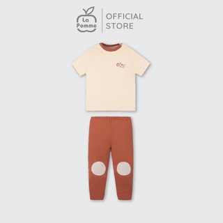 Bộ cộc tay quần dài La Pomme Xin chào sư tử