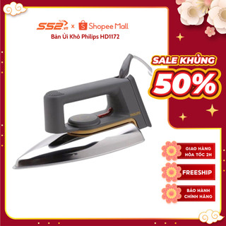 Bàn Ủi Khô Philips HD1172 - Hàng Chính Hãng