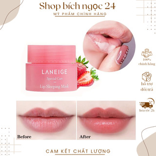 Ủ môi laneige, mặt nạ ngủ cho môi hàn quốc hũ 3g