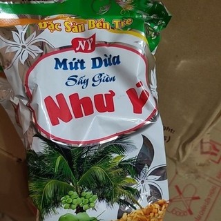 mứt dừa sấy giòn