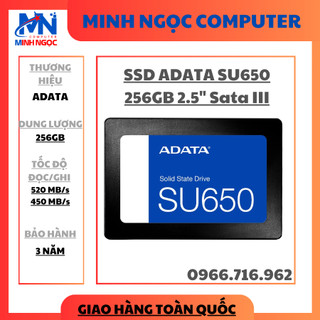 Ổ cứng ssd adata su650 256gb 2.5" sata iii