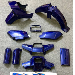 Dàn áo - Bộ Nhựa Dream ABS Xanh Candy-GP-Lắp Cho Các Xe Honda Dream II Thái Việt, TQ Mã 13