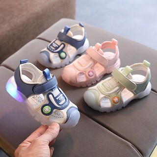  Sandal dép kiểu rọ kín mũi cho bé trai bé gái xuân hè đi biển 