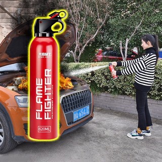 Hỏa tốc HCM Bình chữa cháy Cứu Hỏa Ô Tô MINI Dùng Cho Xe Hơi, Chung Cư (dung tích 620ml)
