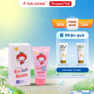 Dầu gội dược liệu ngăn ngừa chấy Aladin 30g - Sao Thái Dương