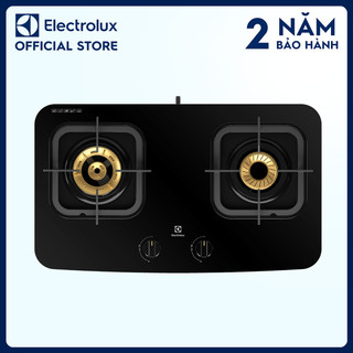 Bếp ga đôi electrolux etg7266gkr hàng trưng bày đẹp mới 98-99% chính hãng 100% bảo hành 12 tháng