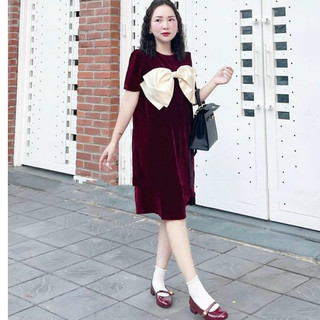 Váy bầu thu đông  tiểu thư sang chảnh-Váy bầu cao cấp💗thiết kế sang chảnh mặc đi làm đi