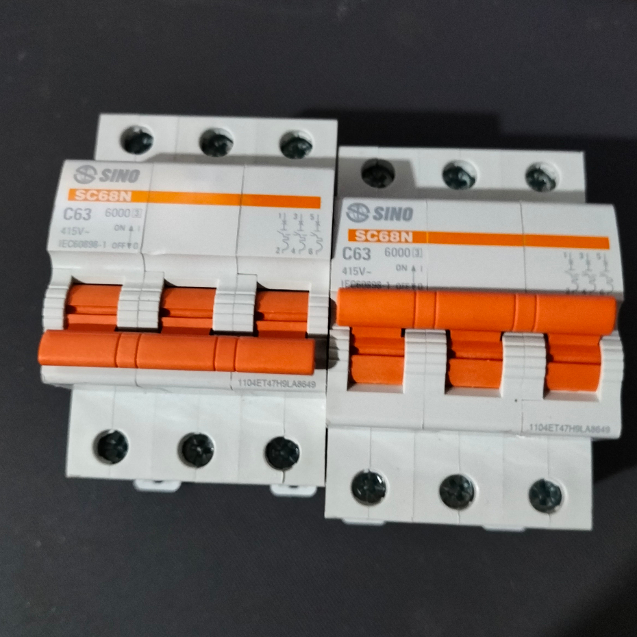 Át 3 pha SINO 25 A.  đến 50A, 63A