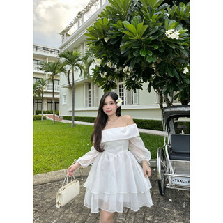 CHEAPY STORE Váy công chúa Angelina (tặng kèm nơ) 💓FREESHIP💓mặc kỷ yếu, sinh nhật, du lịch