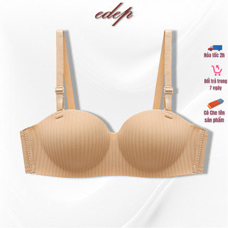 Áo Ngực Su Quả Ngang Không Gọng Siêu Chống Tụt Siêu Đẩy Ngực 2288