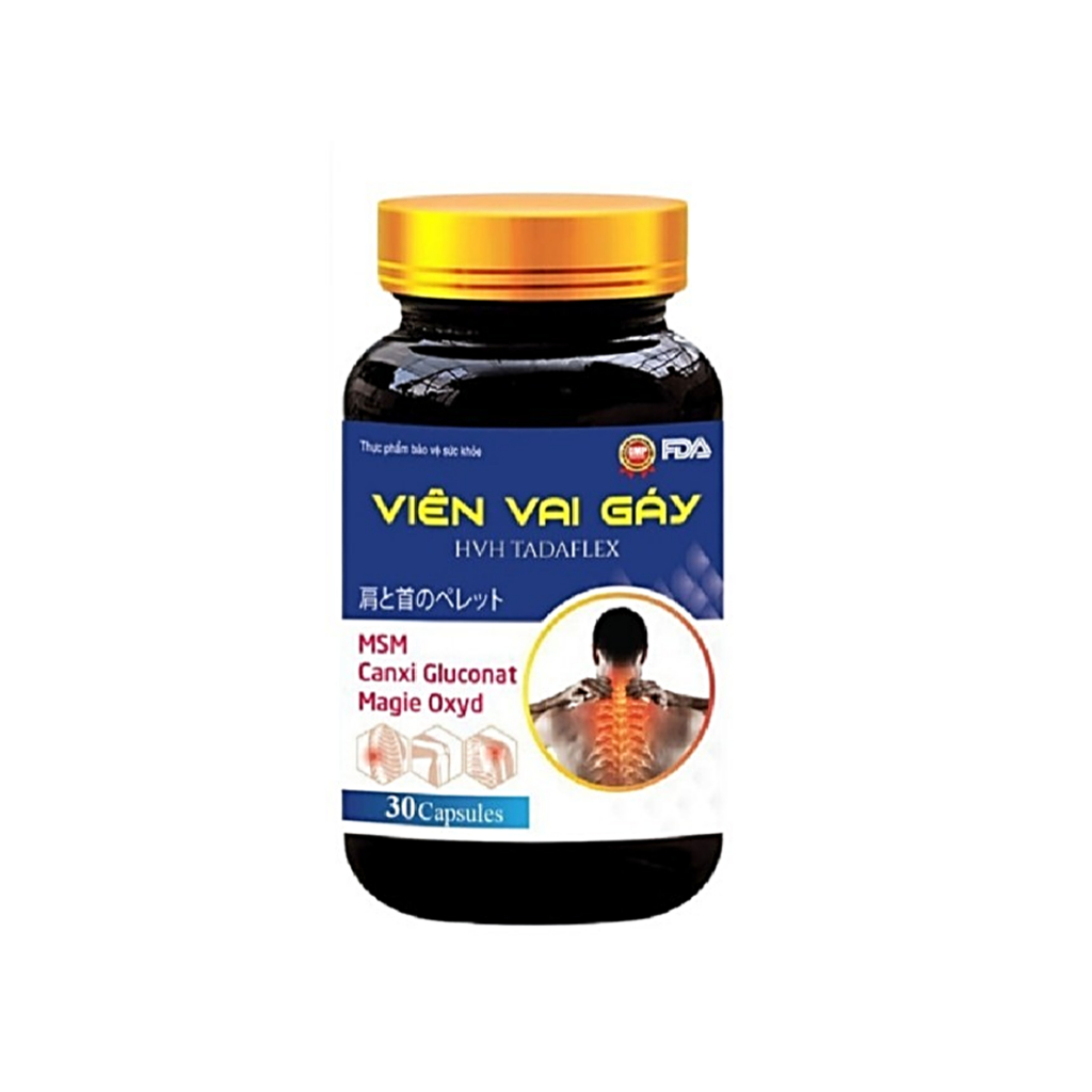 Viên Vai Gáy Thành phần thảo dược ,giúp lưu thông khí huyết, mạnh gân cốt, giảm tê bì chân tay, đau nhức mỏi  xương khớp