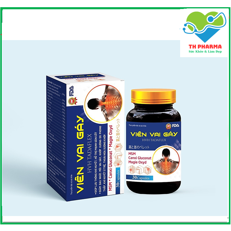 Viên Vai Gáy Thành phần thảo dược ,giúp lưu thông khí huyết, mạnh gân cốt, giảm tê bì chân tay, đau nhức mỏi  xương khớp