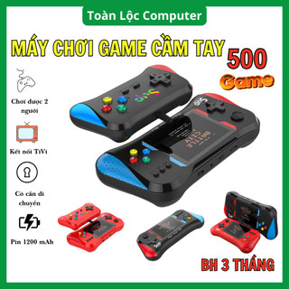 Máy Chơi Game Cầm Tay mini X7 P-lus Hơn 500 Game Màn Hình HD Phiên Bản Mới Có Tay Cầm Chơi Game 2 Người