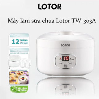 Máy làm sữa chua Lotor TW-303A,  dung tích 1l，Máy ủ sữa chua lên men tự động, liệu thủy tinh an toàn， đơn giản tiện lợi