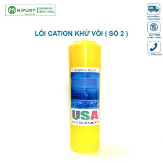  Lõi lọc nước cation 10ing dùng cho nguồn nước nhiễm đá vôi làm sạch nước dùng an toàn cho sinh hoạt 