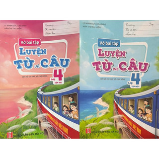 Sách -vở bài tập luyện từ và câu lớp 4