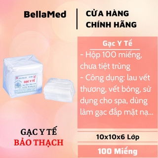 Gạc Y tế Bảo thạch thấm hút nước tốt 100 miếng
