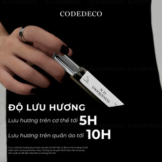 Tinh dầu nước hoa CODEDECO N21 Uniqueness Độc Đáo, Bí Ẩn 10ml
