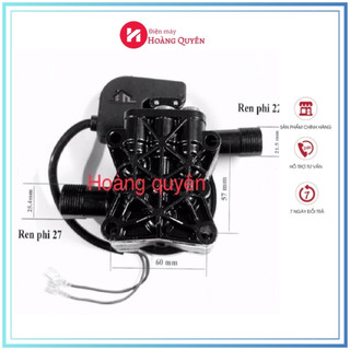 Bộ Đầu Bơm Máy Rửa xe tặng kèm rơ le