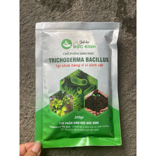 Chế phẩm men vi sinh nấm đối kháng trichoderma bacillus Đức Bình 200gr