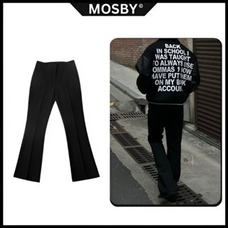   SẴN HÀNG  Quần vải ống loe nam MOSBY - Flare Trouser SM Dáng loe basic nhẹ che khuyết điểm chân 