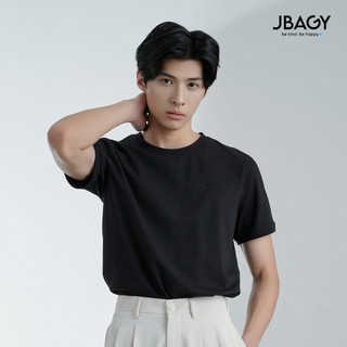 Áo thun nam T-shirt Basic 100% cotton 230gsm co giãn 4 chiều Thương Hiệu JBagy - JT2401