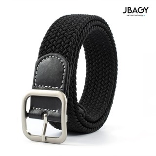 Thắt lưng nam vải canvas co giãn không đục lỗ phong cách Hàn Quốc thương hiệu JBAGY - TL