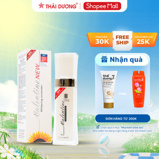 Kem trắng da chống nắng valentine new lọ 50g, spf 30 và pa ++++ - sao thái dương