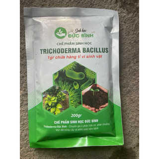 Chế phẩm men vi sinh nấm đối kháng trichoderma bacillus Đức Bình 200gr