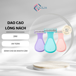   CHE TÊN  Dao Cạo Bikini CICILIA Dao Cạo Toàn Thân Cạo Râu Chân Tay Thiết Kế Nhỏ Gọn CI-217 