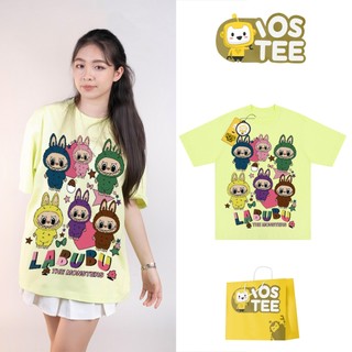 Áo phông áo thun iostee labubu collection chất liệu cotton form rộng cá tính ios176