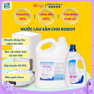 Nước lau sàn chuyên dụng cho ROBOT hút bụi lau nhà Orenji - sàn nhà sạch, thơm, khử khuẩn