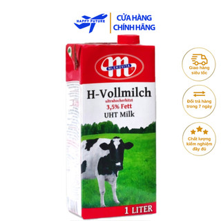 [1 Hộp] Sữa Tươi Nguyên Kem Ba Lan MLEKOVITA - Hộp 1Lit