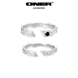 Nhẫn ONER Bạc 925 "Jiin Couple Rings" ( Bảo Hành Bạc 1 Năm )
