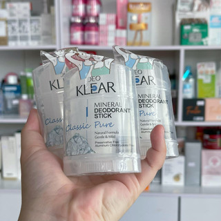 Lăn Đá Khoáng Khử Mùi DEO KLEAR Thái Lan 70G