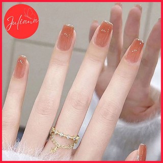 [Mã-R825] Móng Tay Giả Juliana Hộp 24 Nails Box (Kèm Phụ Kiện Làm Móng)