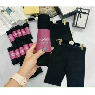 Quần legging ngố nữ _ Quần thun cotton khô mềm [ chất co giãn, form freesize ~60kg]