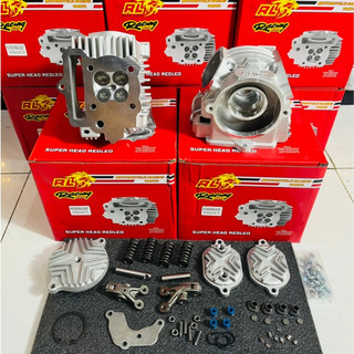 Bộ đầu 4val redleo sp 17/19 cho xe wave, dream, cub, 67