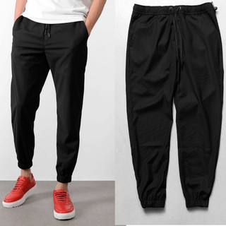 Quần dài jogger kaki nam trơn basic chất liệu co giãn, mềm mịn, thoải mái, form chuẩn
