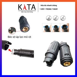 Béc xịt rửa xe mỏ vịt kiểu gài gắn súng xịt rửa áp lực cao - Lắp được bình bọt tuyết 0,5L RX13