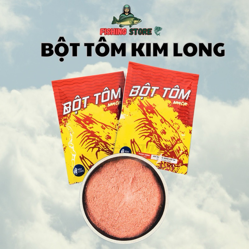 Mồi Kim Long bột tôm nam cực